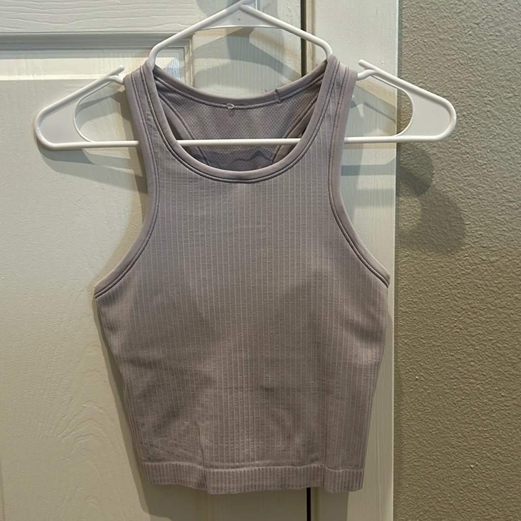 Lululemon Ebb To Street Cropped Tank